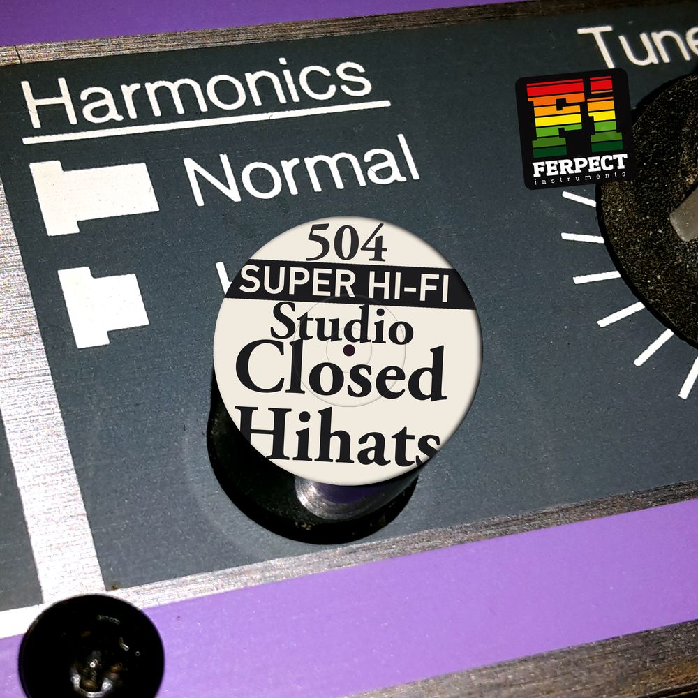 Pochette de 504 Hi-Fi Closed Hihats