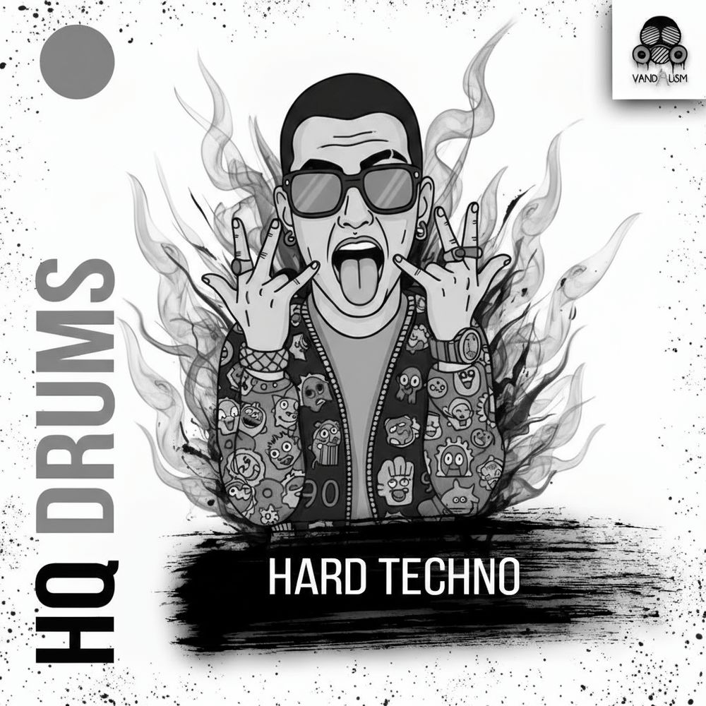 Arte de HQ DRUMS: Hard Techno