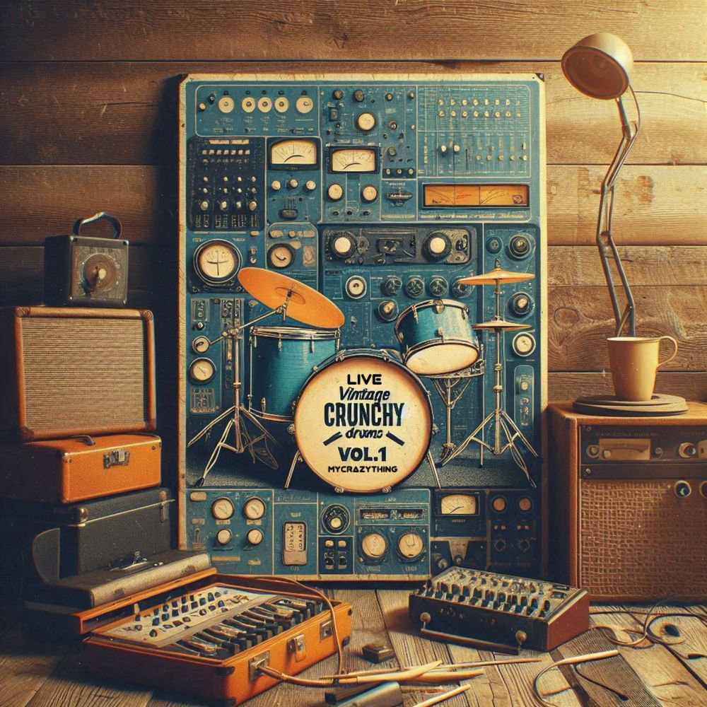 Pochette de Live Crunchy Drums