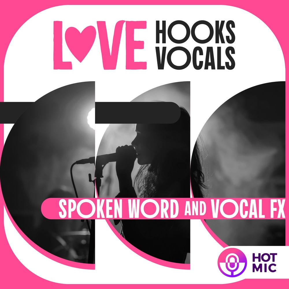 Pochette de Love Hooks Vocals - Spoken Word and Vocal FX
