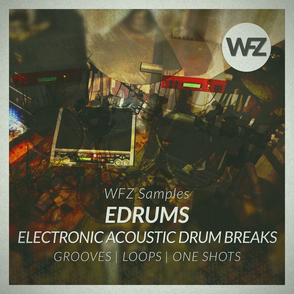 Arte de EDRUMS Electronic Acoustic Drum Breaks