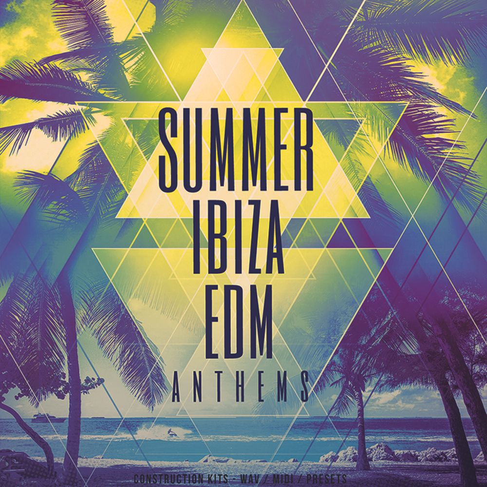 Arte de Summer Ibiza EDM Anthems