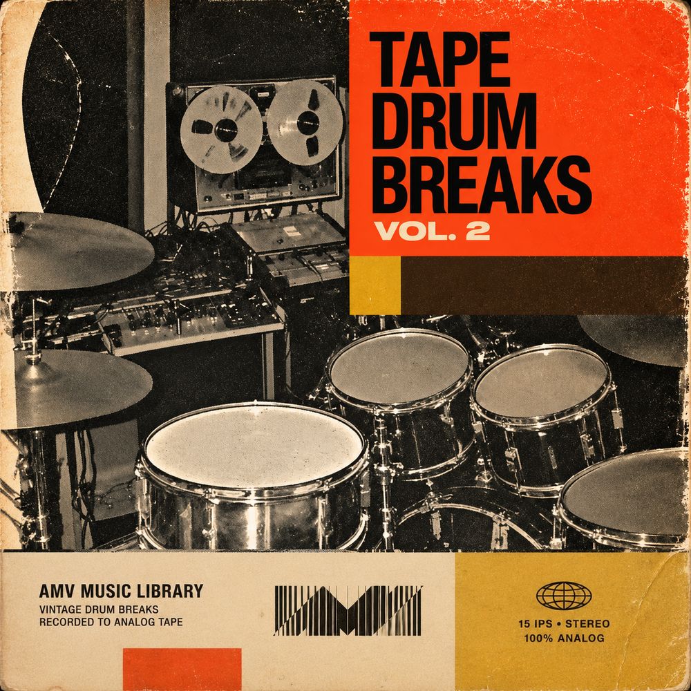 Artwork of Tape Drum Breaks Volume 2