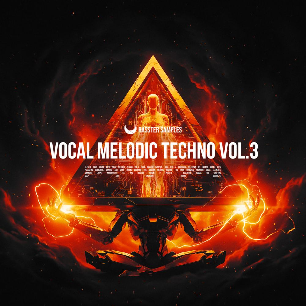 Artwork of Vocal Melodic Techno Vol.3