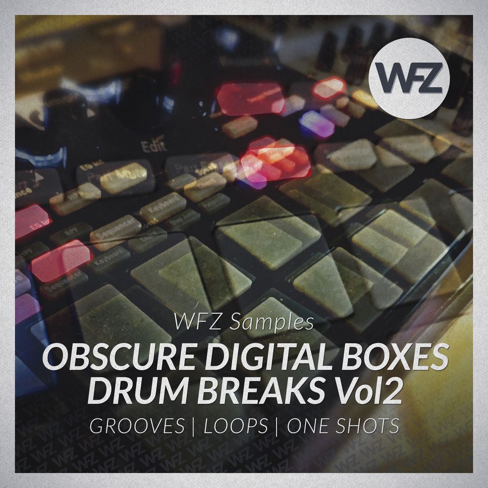 Artwork of Obscure Digital Boxes Drum Breaks Vol2