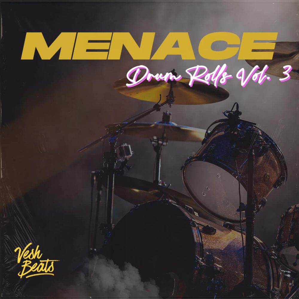 Pochette de Menace - Afrobeats Drum Rolls Vol. 3
