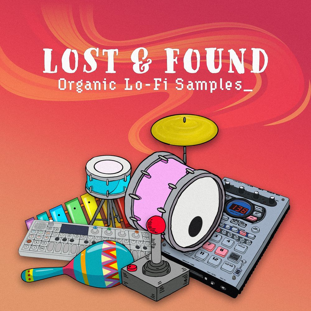 Portada de Lost and Found Organic Lo-fi Samples