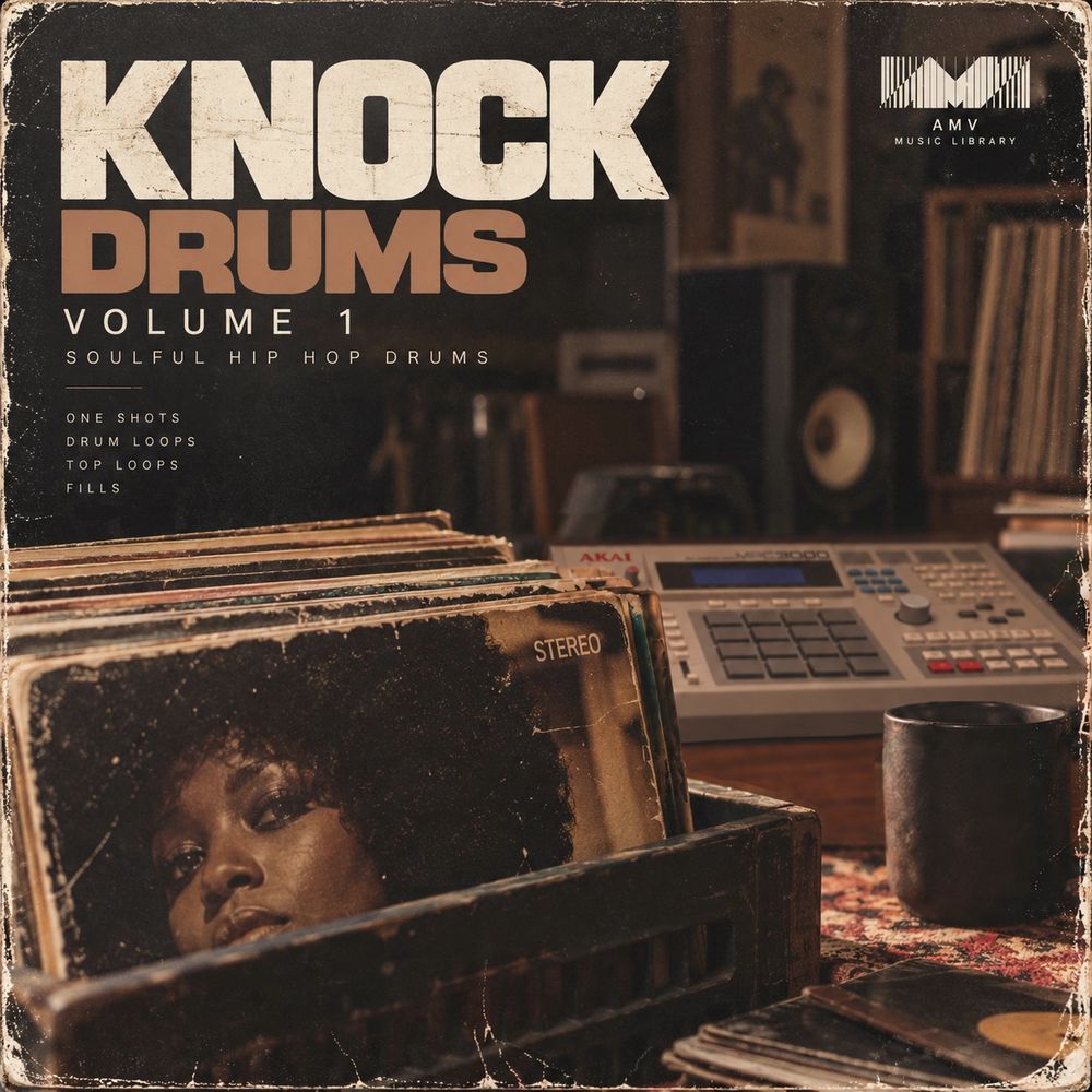 Artwork of KNOCK Drums Volume 1