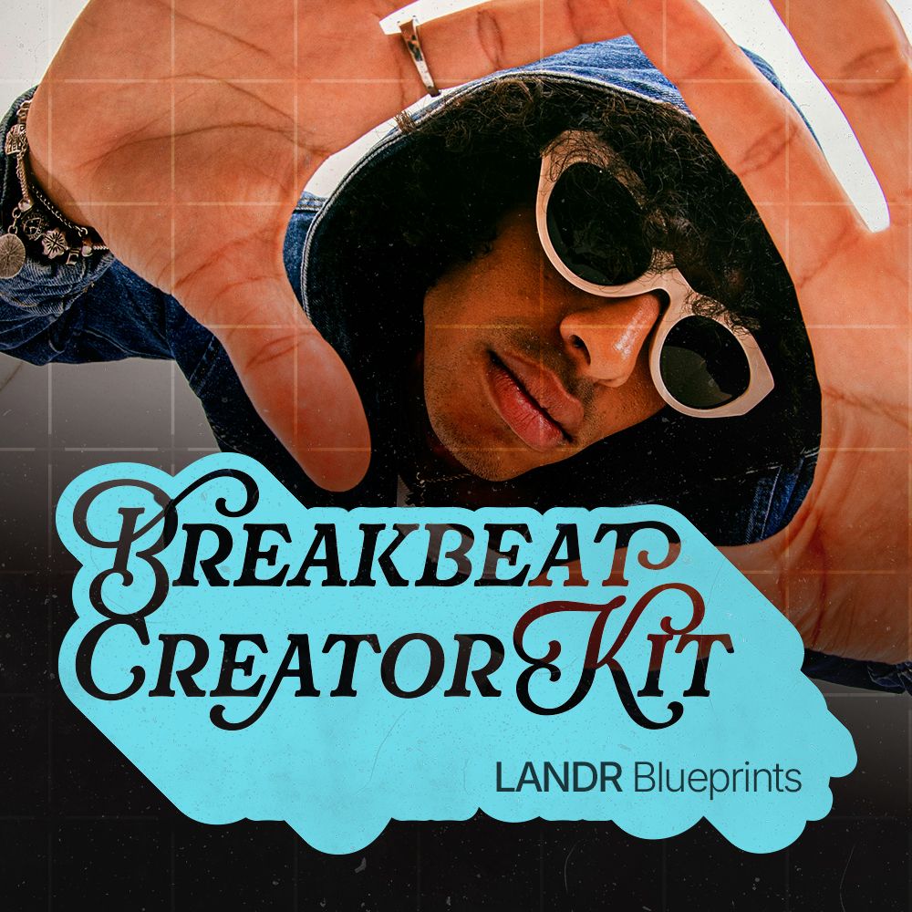 Pochette de LANDR Blueprints Breakbeat Creator Kit