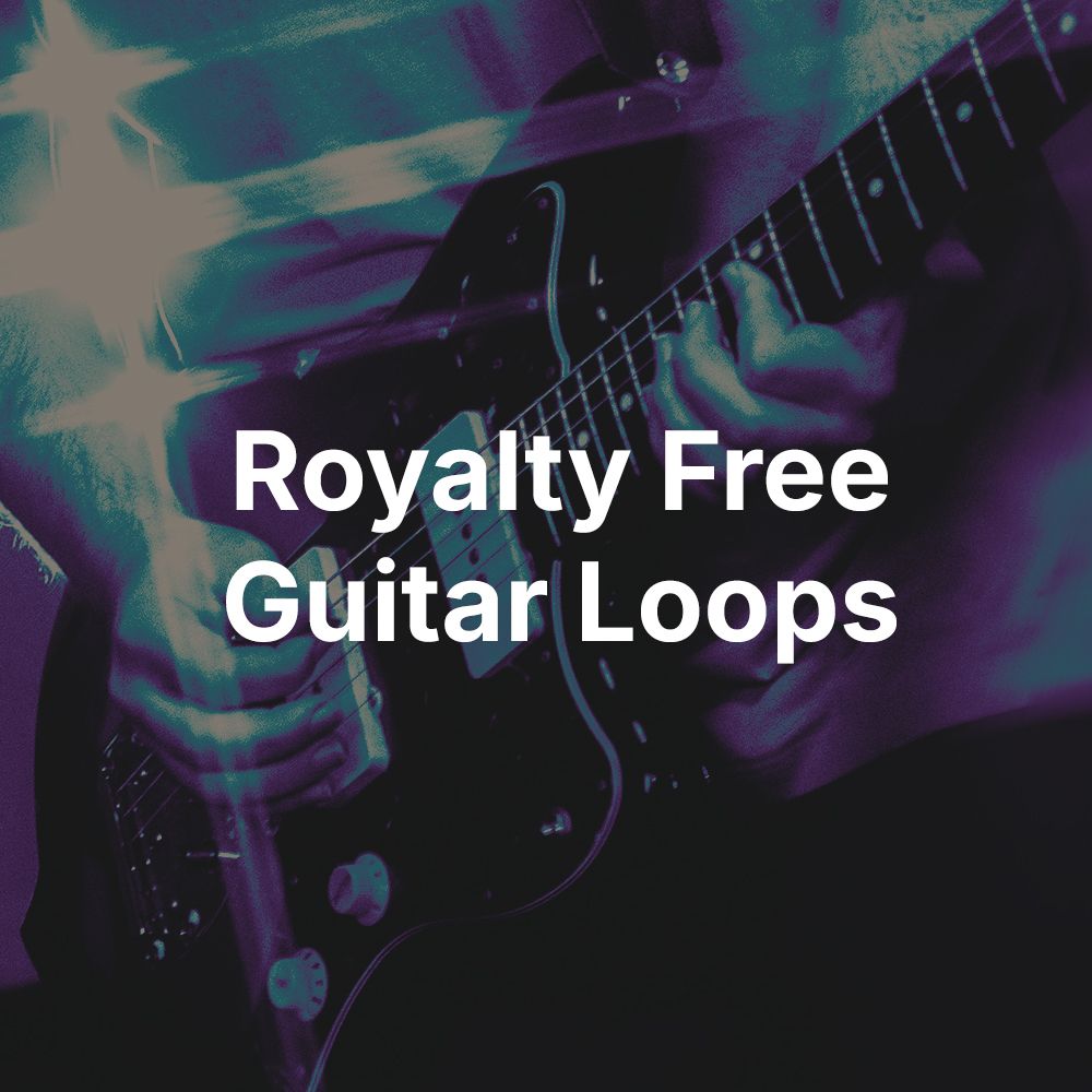 Pochette de Royalty Free Guitar Loops