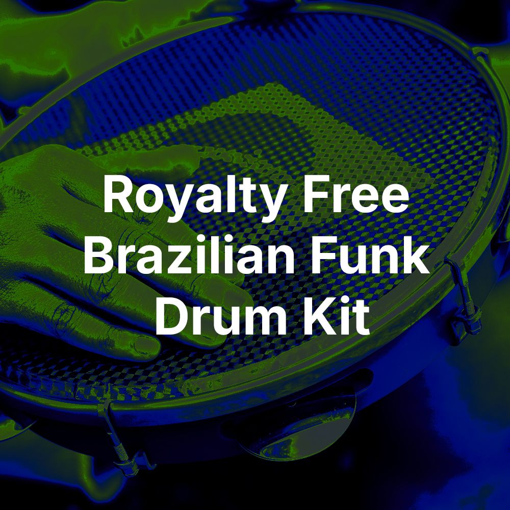 Pochette de Royalty Free Brazilian Funk Drum Kit