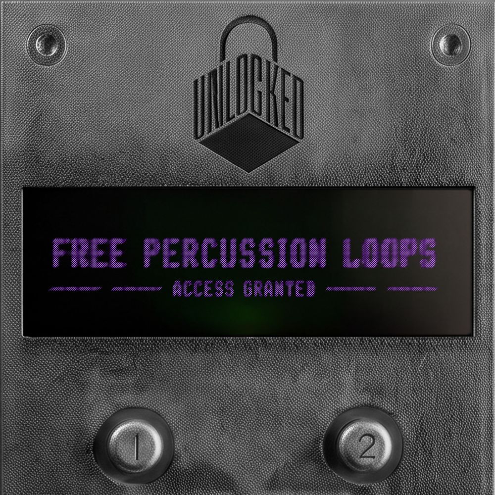 Pochette de FREE Percussion Loops