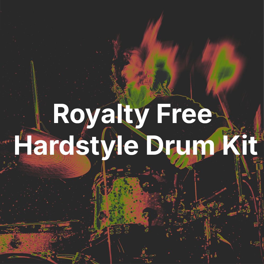 Pochette de Royalty Free Hardstyle Drum Kit