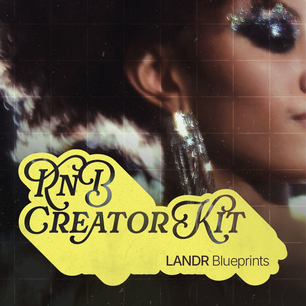 LANDR Blueprints Rnb Creator Kit의 아트워크