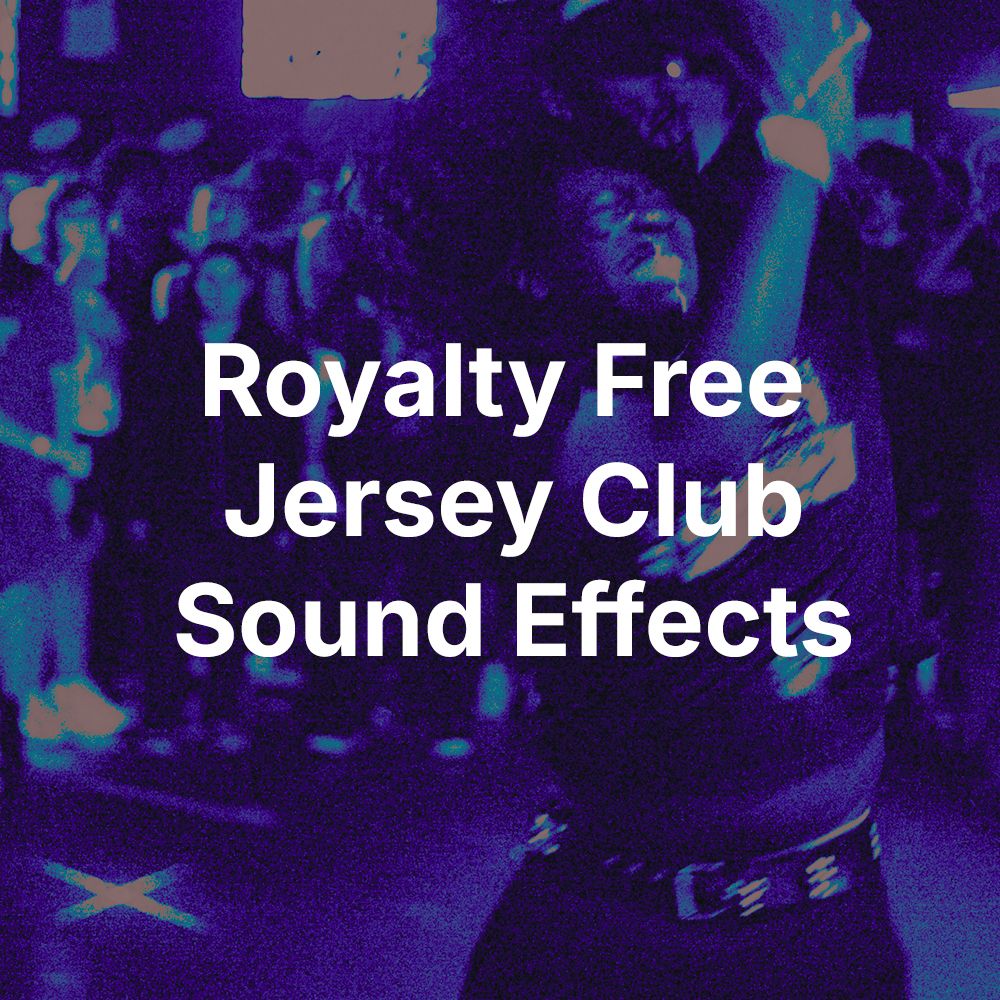 Pochette de Royalty Free Jersey Club Sound Effects