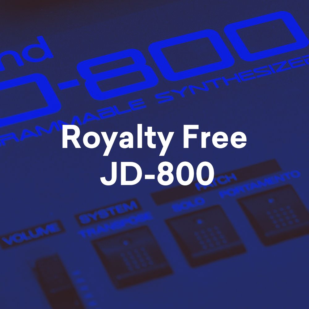 Pochette de Royalty Free JD-800 Samples