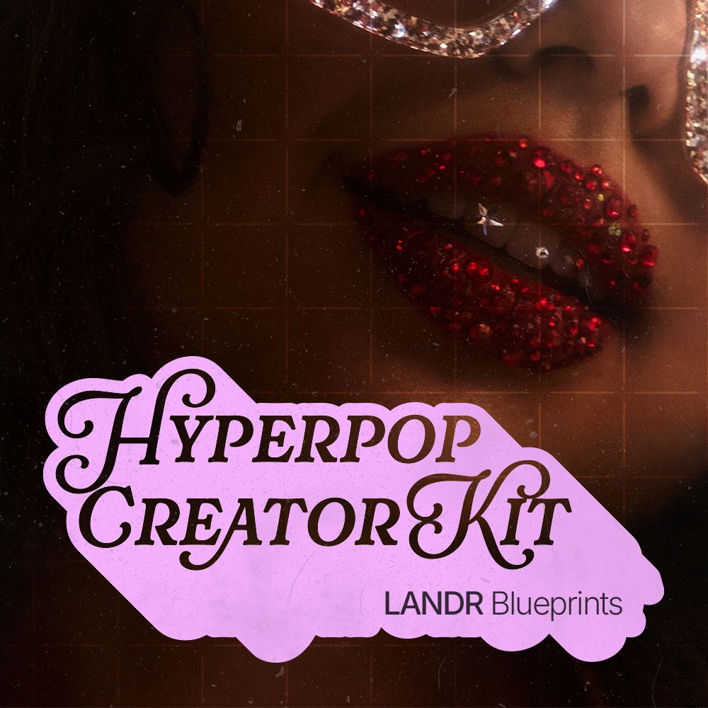 Pochette de LANDR Blueprints Hyperpop Creator Kit