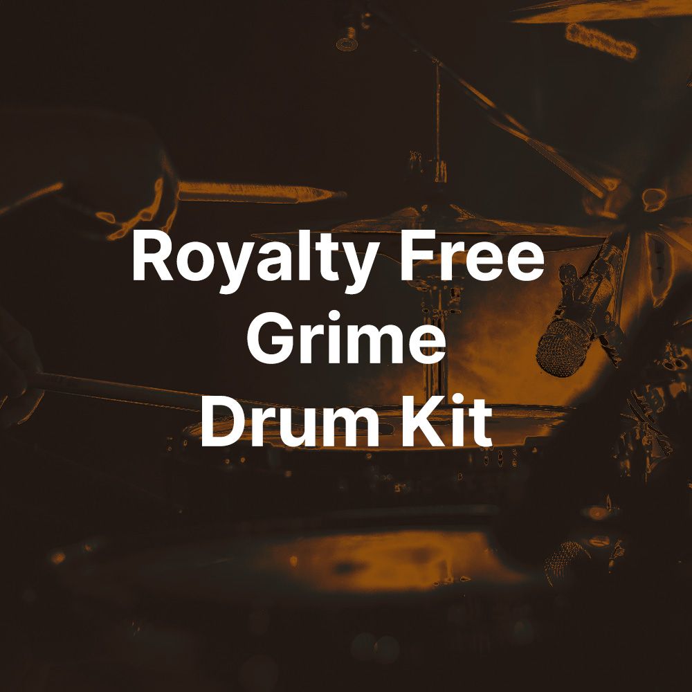 Pochette de Royalty Free Grime Drum Kit