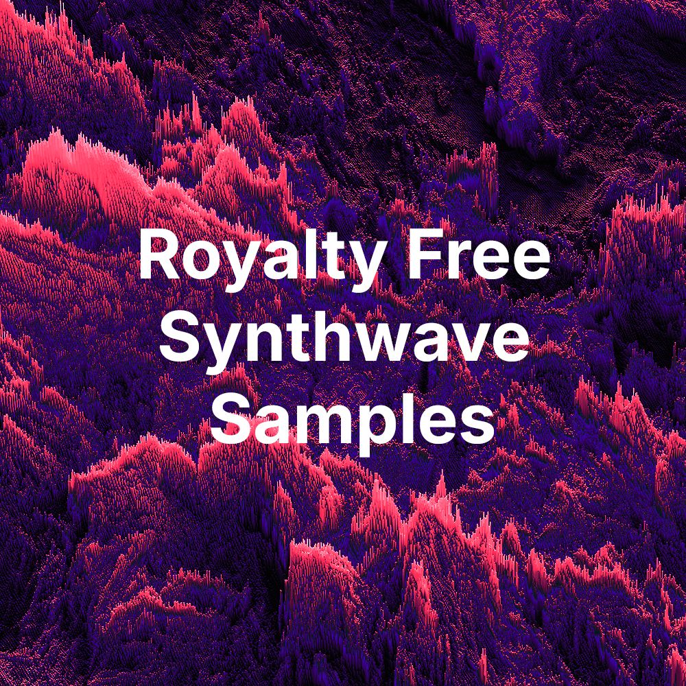 Pochette de Royalty Free Synthwave Samples